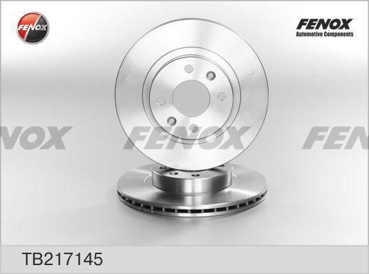 Диск тормозной TB217145 FENOX