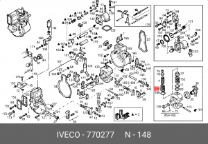 Пружина 770277 IVECO