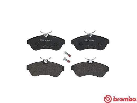 Комплект тормозных колодок, диско P61075 BREMBO