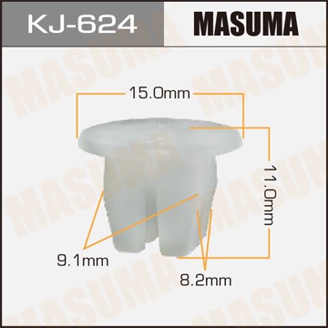 Клипса крепежная KJ624 MASUMA