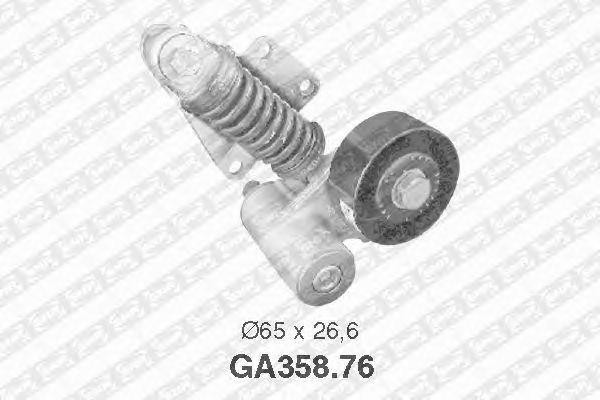 Натяжной ролик, поликлиновой  ремень GA35876 NTN SNR