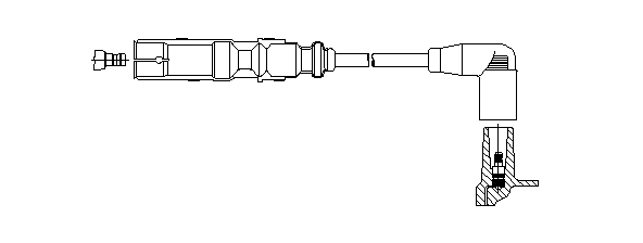 Провод зажигания 16245 BREMI