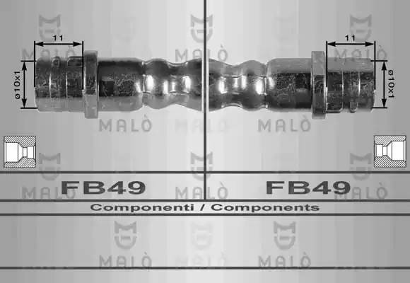 Тормозной шланг 8903 MALO