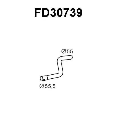 Выпускной трубопровод FD30739 VENEPORTE