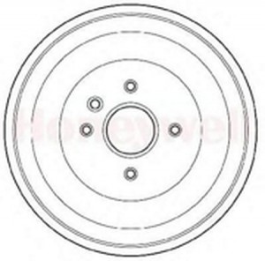 Тормозной барабан 329028B BENDIX JURID