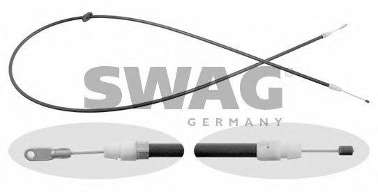 Трос, стояночная тормозная система 10 91 8122 SWAG