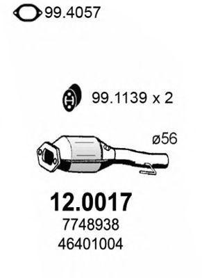Катализатор 120017 ASSO