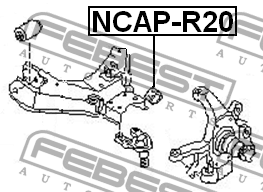 Ограничитель угла поворота NCAP-R20 FEBEST