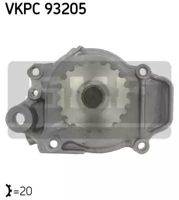 Водяной насос VKPC 93205 SKF