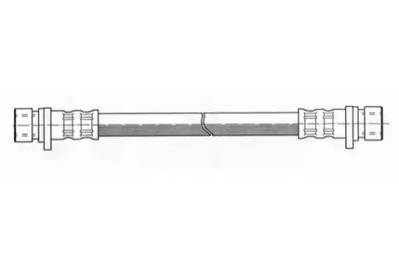 Тормозной шланг J3704145 H B JAKOPARTS NIPPARTS