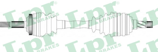 Приводной вал DS37046 LPR