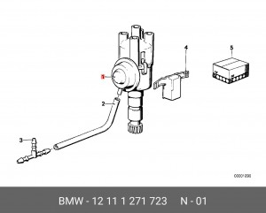 Распределитель зажигания 12 11 1 271 723 BMW