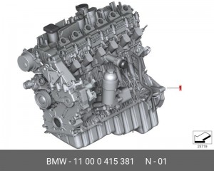 Двигатель Внутреннего Сгорания 11 00 0 415 381 BMW