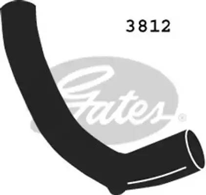 Шланг радиатора 3812 GATES