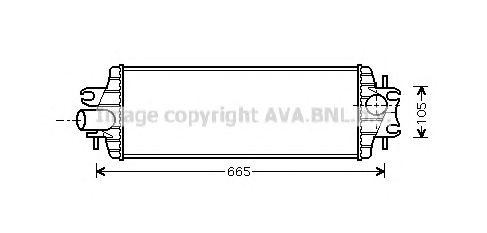 Интеркулер RT4358 AVA