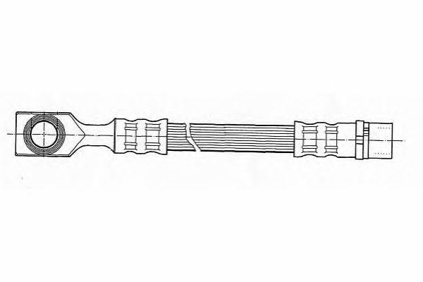 Тормозной шланг FHY2241 FERODO