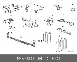 Покрышка 12 51 1 268 110 BMW
