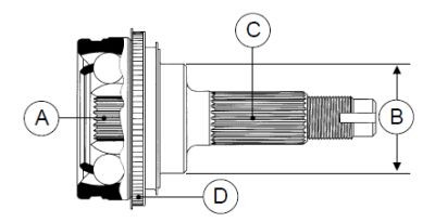 ШРУС TO-12A48 HDK