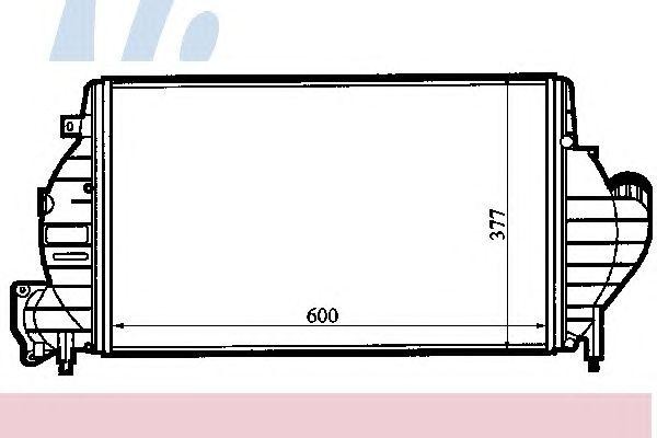 Интеркулер 96854 NISSENS