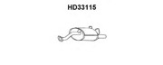 Глушитель выхлопных газов конечный HD33115 VENEPORTE