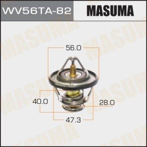 Термостат системы охлаждения WV56TA-82 MASUMA