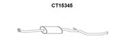 Предглушитель выхлопных газов CT15345 VENEPORTE