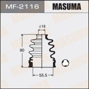 Пыльник ШРУСа MF-2116 MASUMA