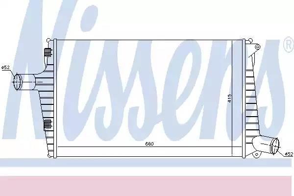 Интеркулер 96635 NISSENS