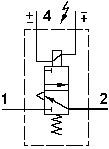 Электромагнитный клапан 4721231120 WABCO