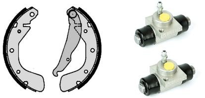 Комплект тормозных колодок H 59 045 BREMBO