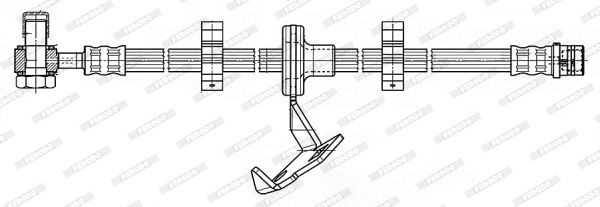 Тормозной шланг FHY2302 FERODO