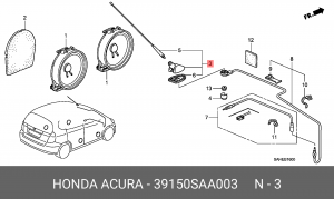 Деталь 39150SAA003 HONDA