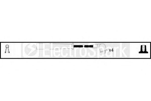 Ккомплект проводов зажигания OEK346 STANDARD