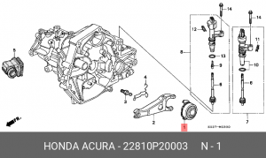 Выжимной подшипник 22810-P20-003 HONDA