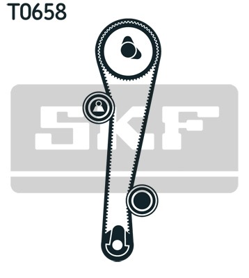 Комплект ремня ГРМ VKMA95655 SKF