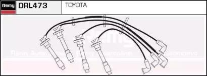 Ккомплект проводов зажигания DRL473 DELCO REMY