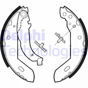 Комплект тормозных колодок LS1329 DELPHI