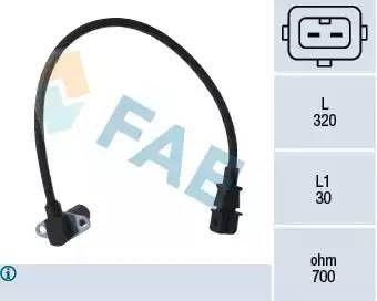 Датчик частоты вращения, управление двигателем 79014 FAE