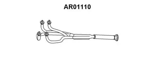 Выпускной трубопровод AR01110 VENEPORTE
