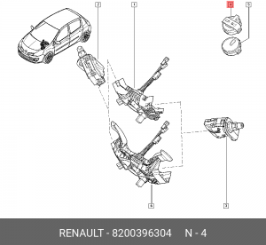 Деталь 8200396304 RENAULT