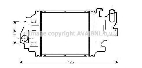 Интеркулер RT4320 AVA