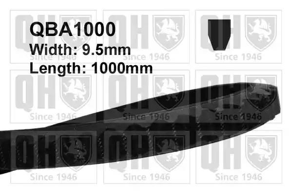 Клиновой ремень QBA1000 QUINTON HAZELL