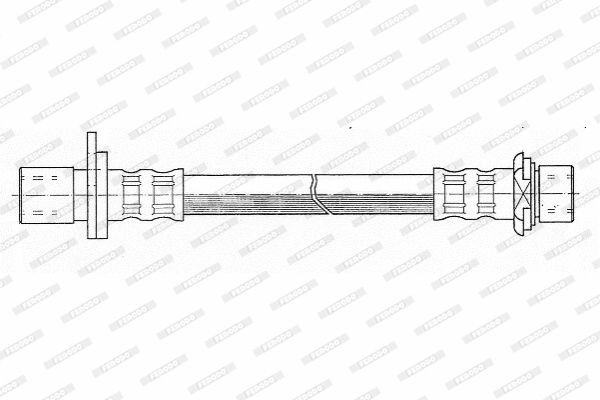 Тормозной шланг FHY2451 FERODO