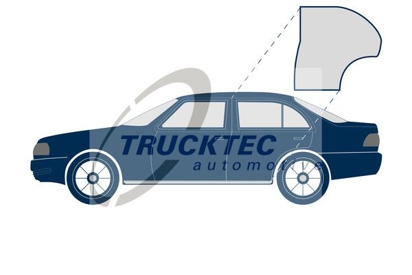 Уплотнение двери 02.53.039 TRUCKTEC