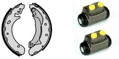 Комплект тормозных колодок H 24 043 BREMBO