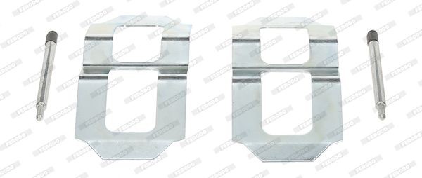 Комплектующие, колодки дискового тормоза FBA433 FERODO