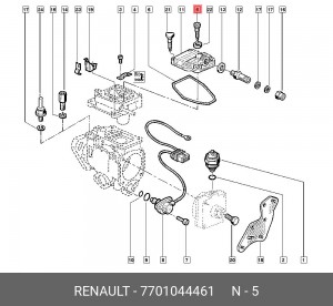 Болт 7701044461 RENAULT