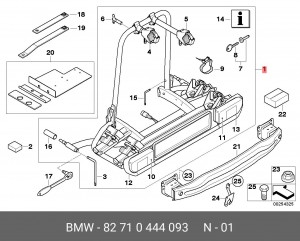 Деталь 82 71 0 444 093 BMW