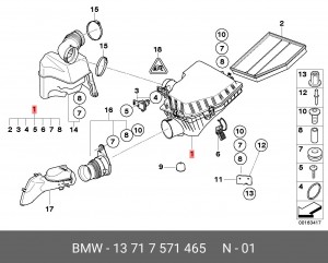 Деталь 13717571465 BMW