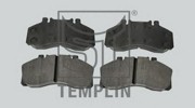 Комплект тормозных колодок, диско 031208700060 TEMPLIN